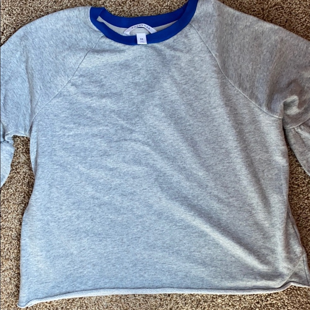 Long sleeve crop